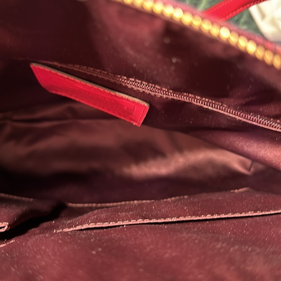 COPY - Coach hot pink signature tote part fabric part pattoned leather double h… - Picture 5 of 8